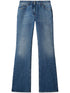 cotton flared jeans